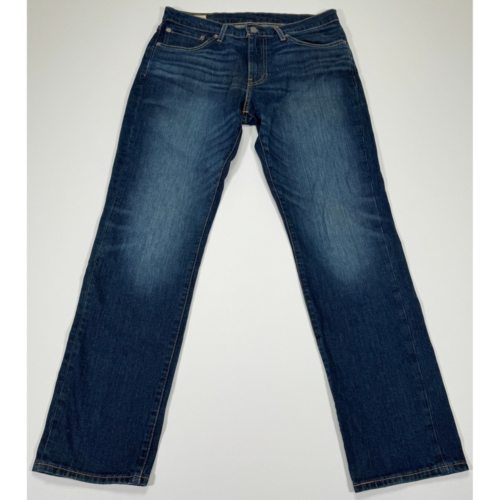 Levi's Premium 511 Slim Fit Jeans Mens 31x30 Dark Wash Blue Denim Big E